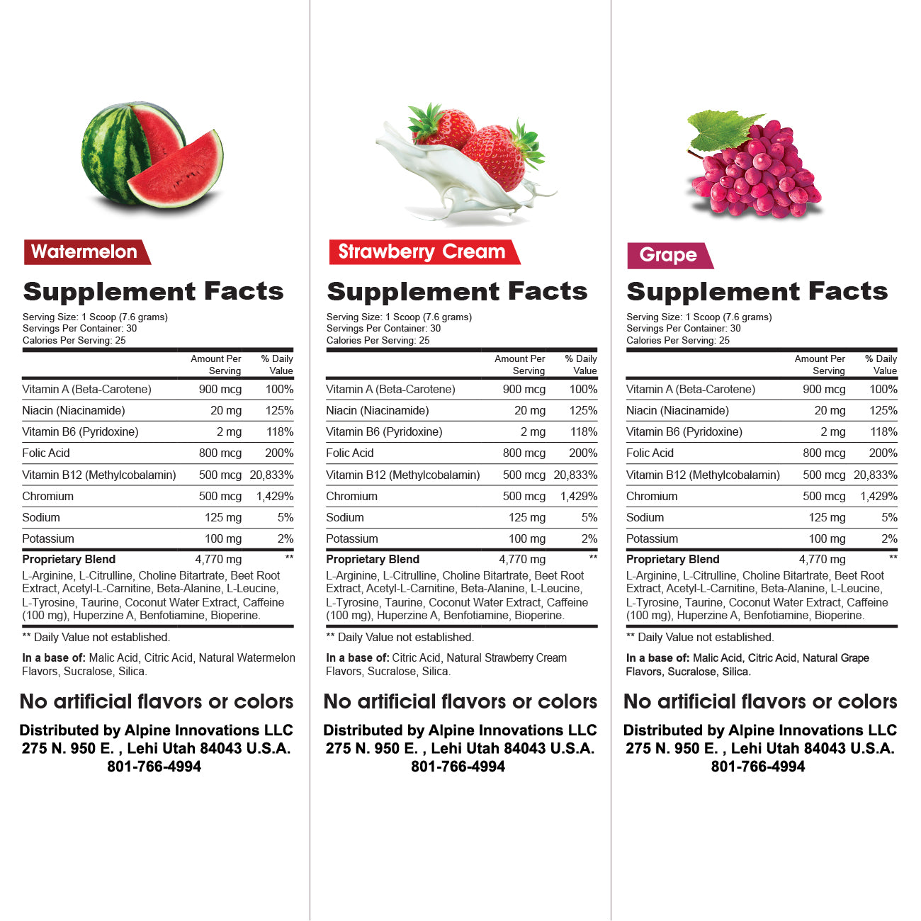 Body Fuel Sampler 3 Pack
