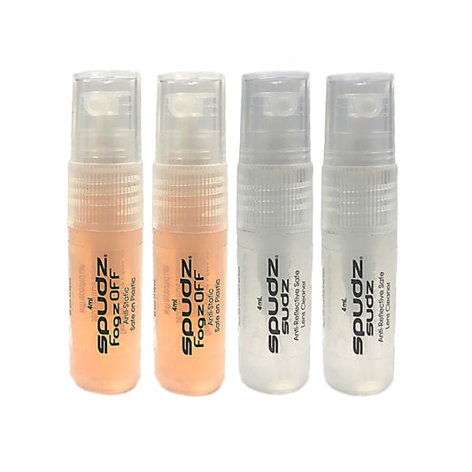 Spudz Sudz Eyewear Cleaner 4 Pack