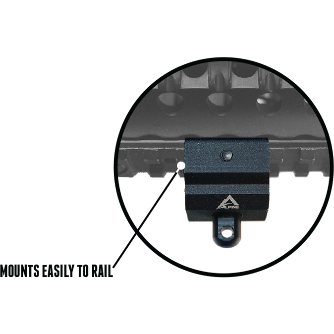 QD/QR Receivers- rail mount adapter (2 in 1)