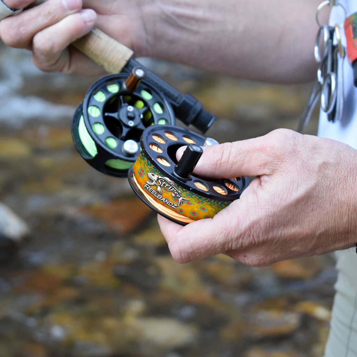 Alpine Fly Line Protection Reel Bands