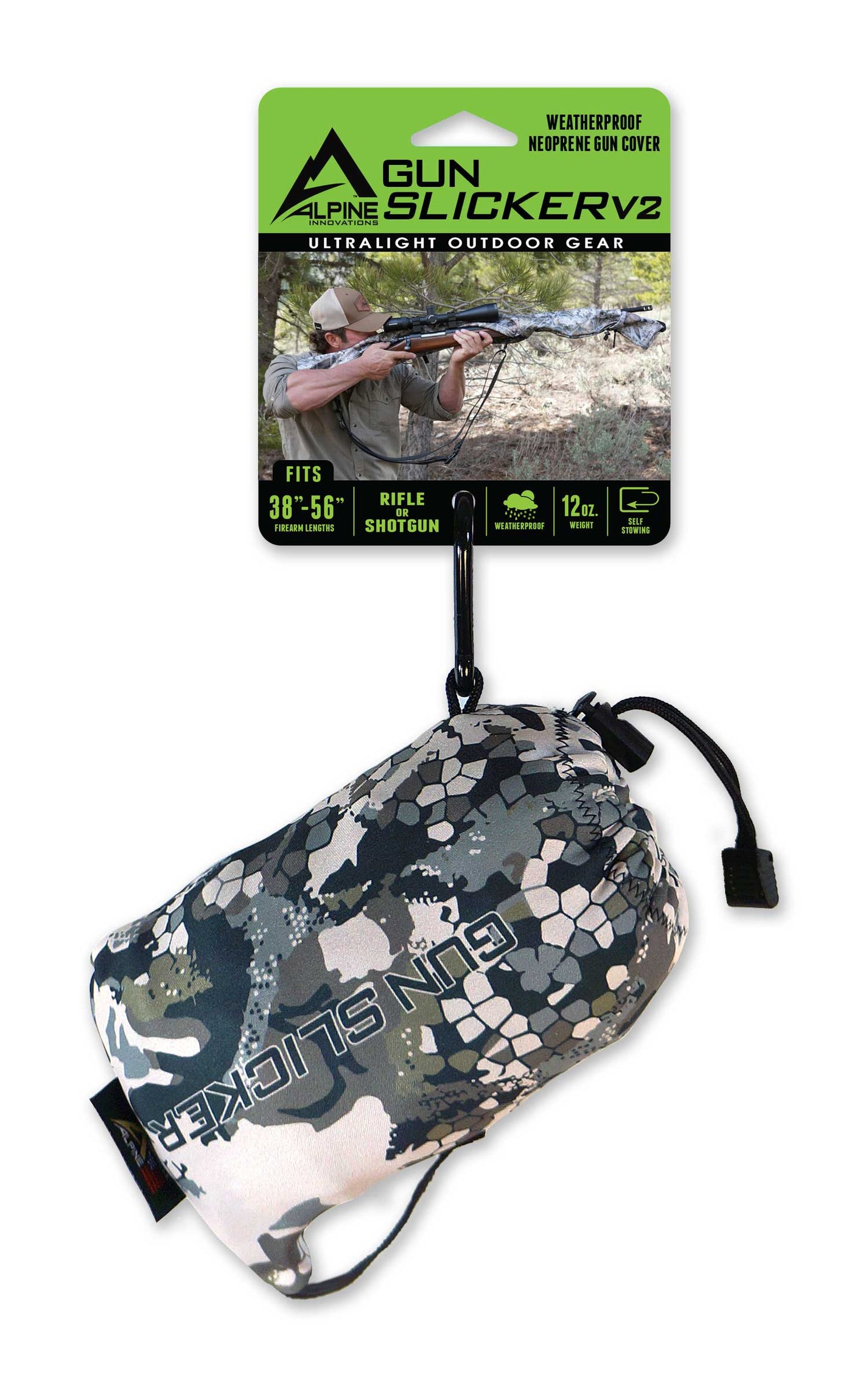 Gun Slicker V2 Waterproof Rifle Cover Alpine Products
