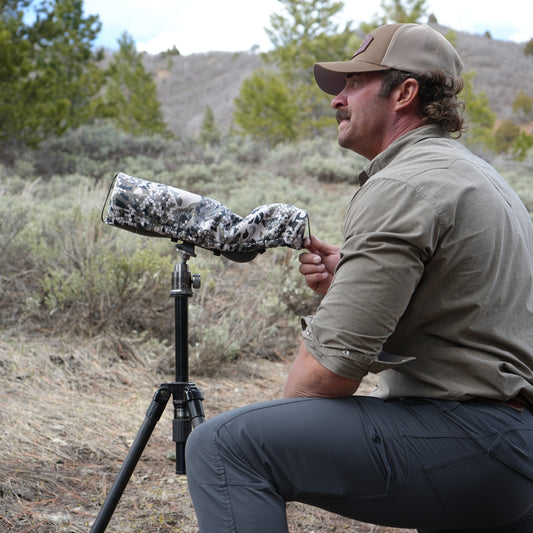 Spot Slicker NX2: Waterproof Spotting Scope Cover