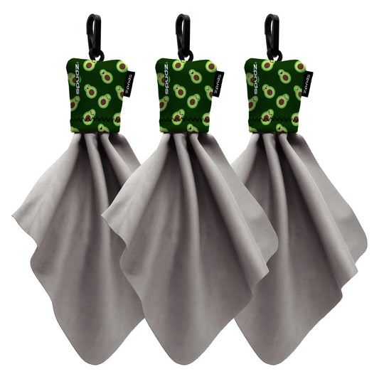 Spudz Microfiber Lens Cloth 3 Pack