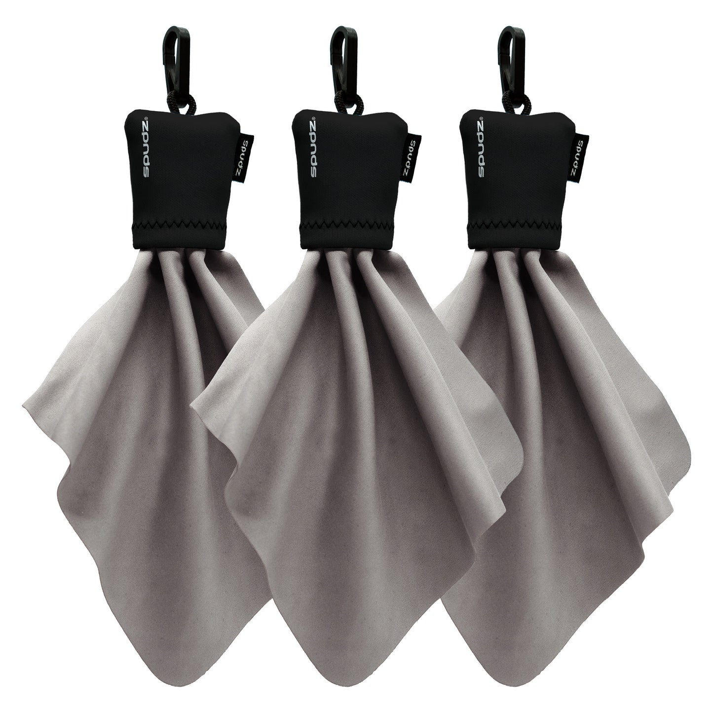 Spudz Microfiber Lens Cloth 3 Pack