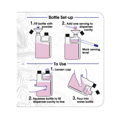 Body Fuel Supplement Dispenser Bottle