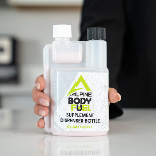 Alpine Body Fuel Supplement Dispenser Bottle