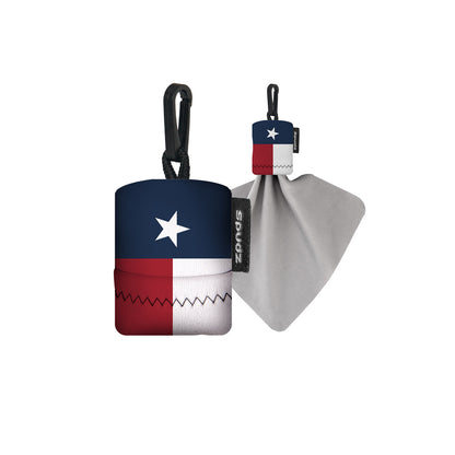 Spudz Microfiber Lens Cloth - Ultra Texas Flag